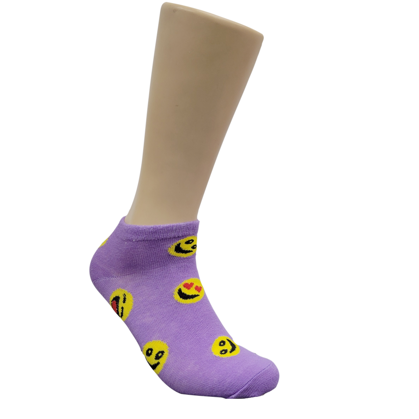 Emoji Ankle Socks (Adult Medium - Women's Shoe Sizes 5-10)