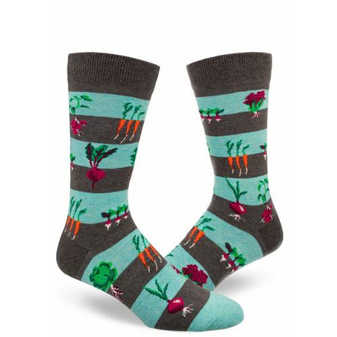 Vegetable Garden Women's Crew Socks (Adult Medium - Women's Shoe Sizes 5-10)