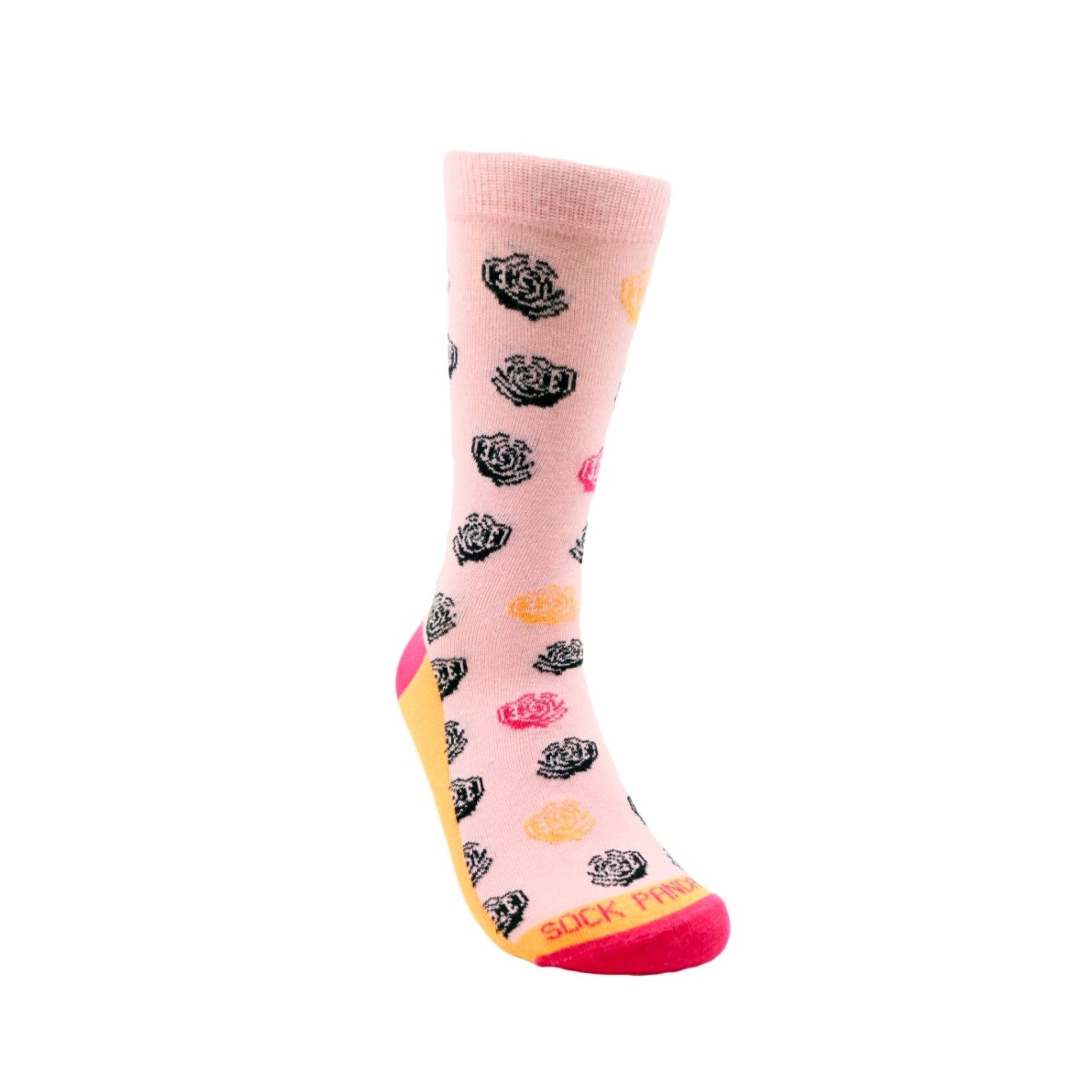 Rose Patterned Socks