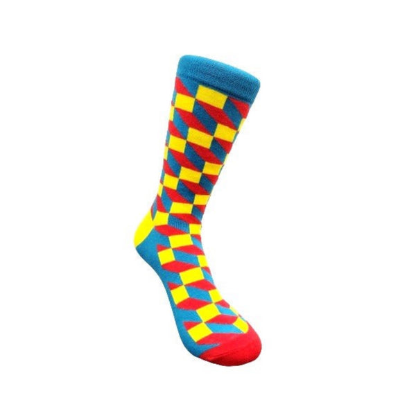 Three Dimensional (3D) Patterned Socks from the Sock Panda (Adult Medium)
