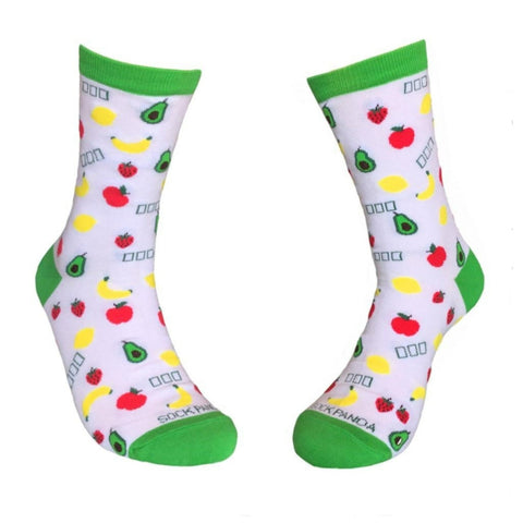 Fruit Pattern Socks from the Sock Panda (Adult Medium - Shoe Sizes 5-10)