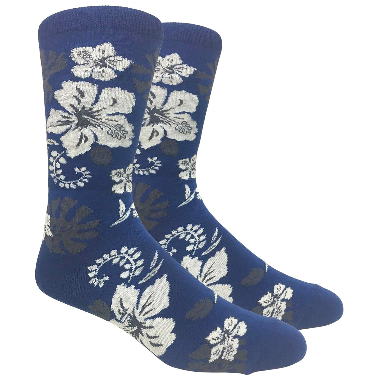 Aloha Hawaiian Floral Hibiscus Pattern Socks