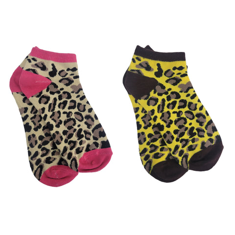 Animal Print Ankle Socks (Adult Medium)