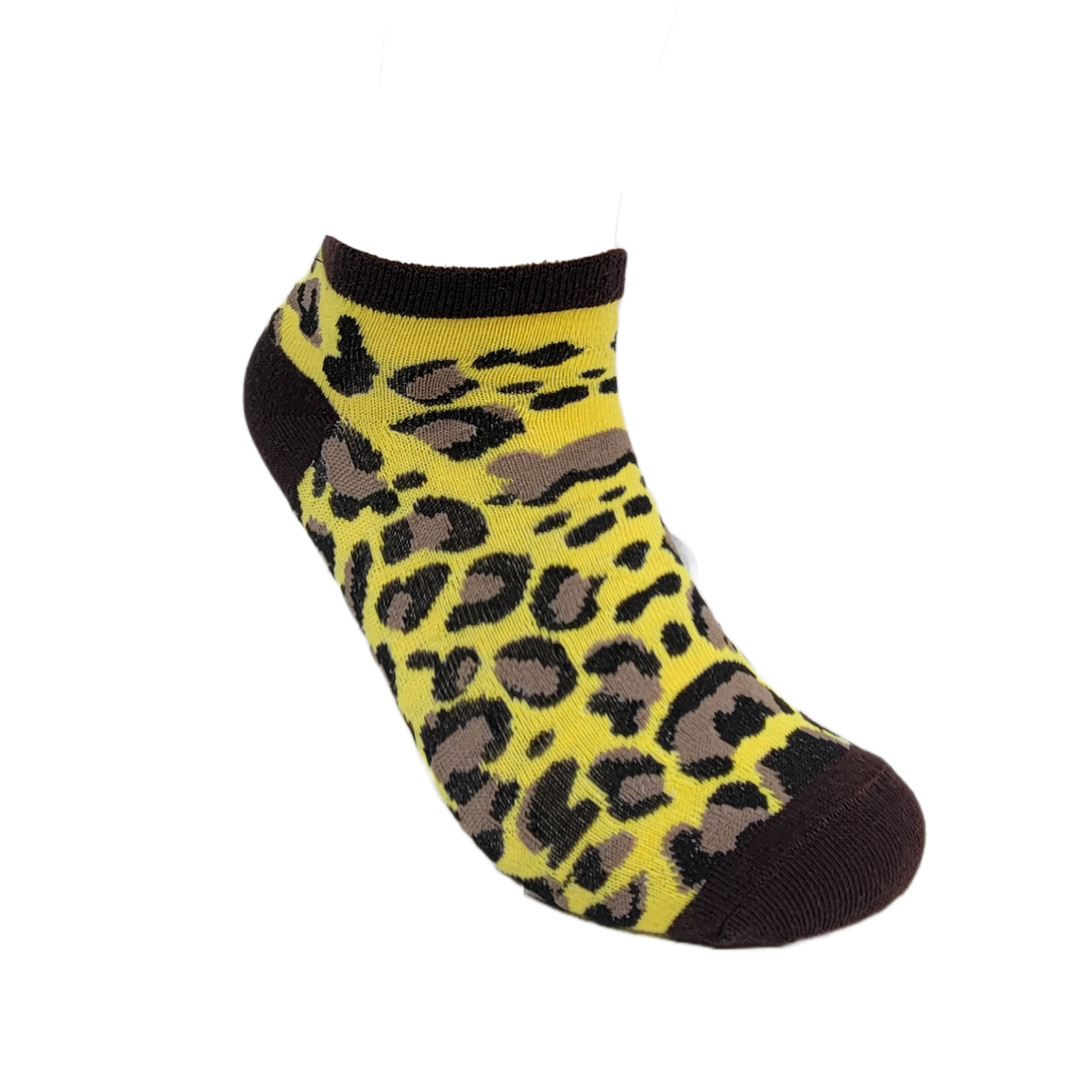Animal Print Ankle Socks (Adult Medium)