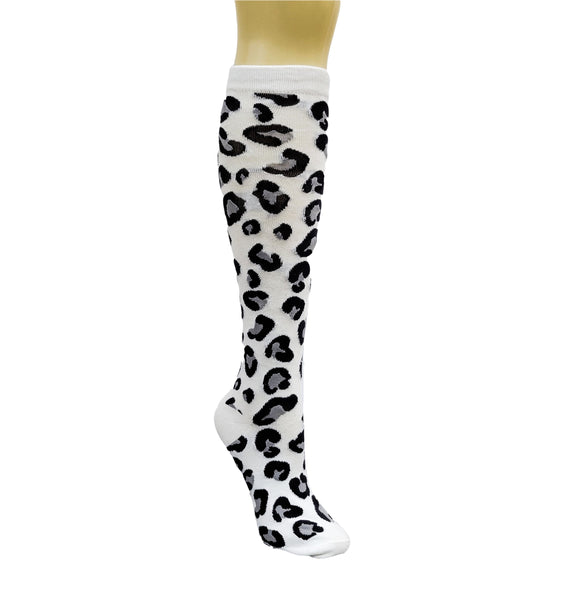 Animal (Leopard) Print Socks (Knee High)