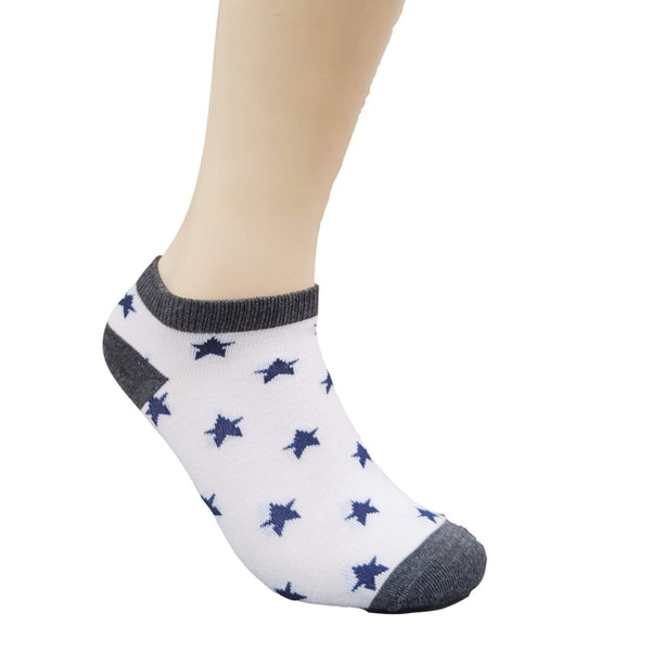 Amazing Star Pattern Ankle Socks (Adult Medium)