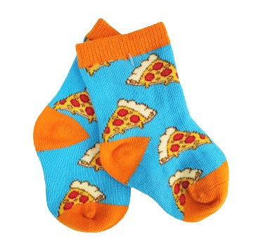 Pizza Slices Socks for Infants (Ages 0-1)
