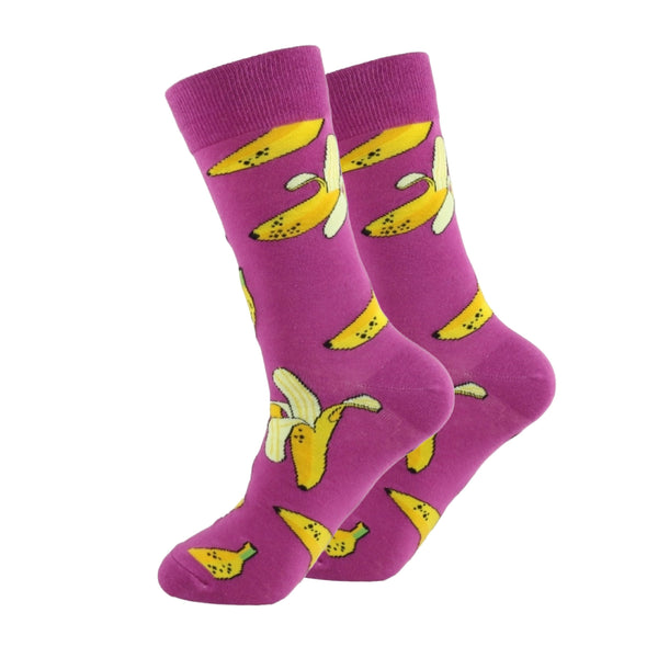 Bold Banana Socks from the Sock Panda (Adult Medium)
