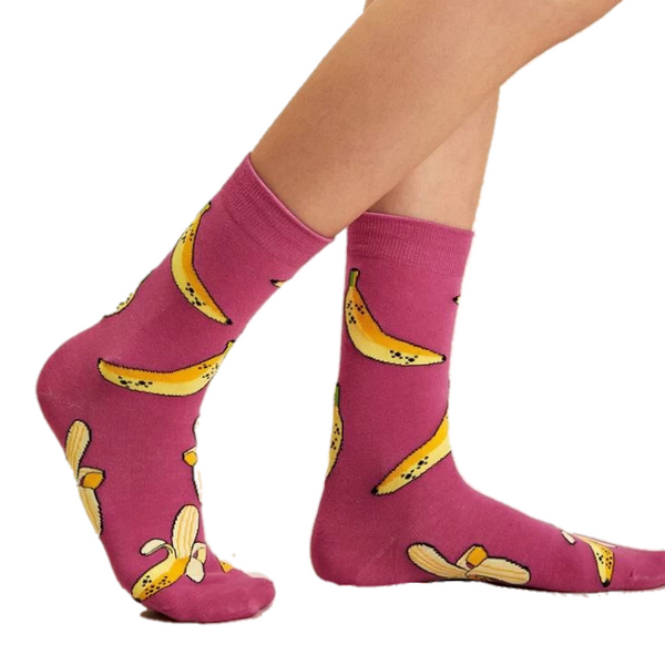 Bold Banana Socks from the Sock Panda (Adult Medium)