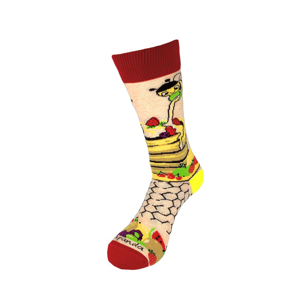 How Do You Like Your Pancakes Socks from the Sock Panda