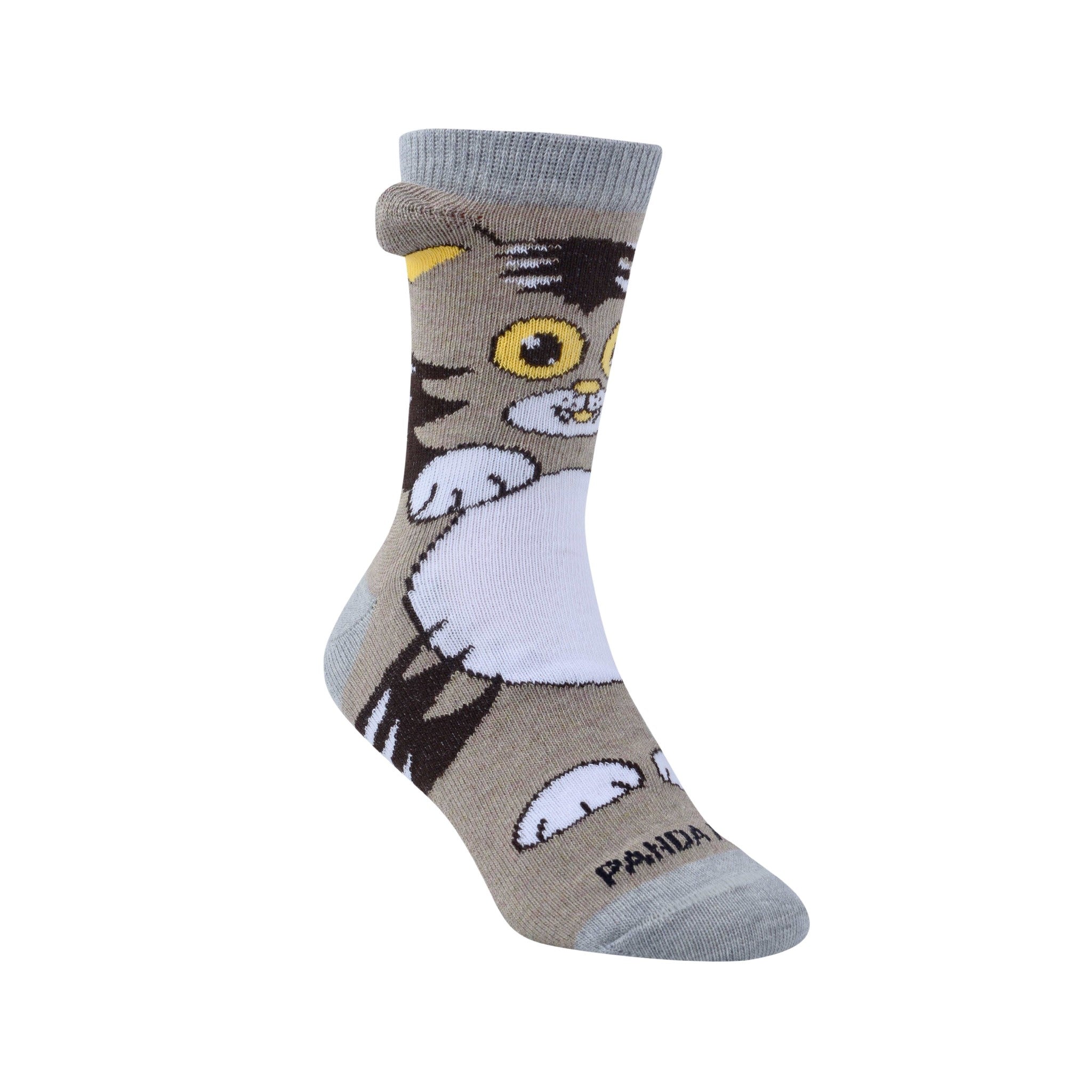 Curious Cat Socks (Ages 3-7) from the Sock Panda
