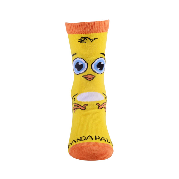 Peep the Baby Chick Socks (Ages 3-5)