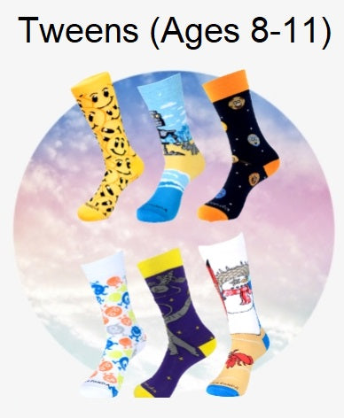 Kids Subscriptions (Ages 3-11) from the Sock Panda (Two Pairs)