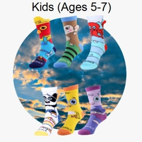 Kids Subscriptions (Ages 3-11) from the Sock Panda (Two Pairs)