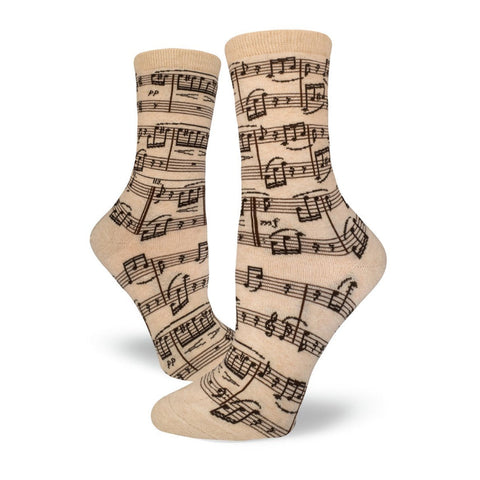 A Genius Composition Music Socks (Adult Medium)