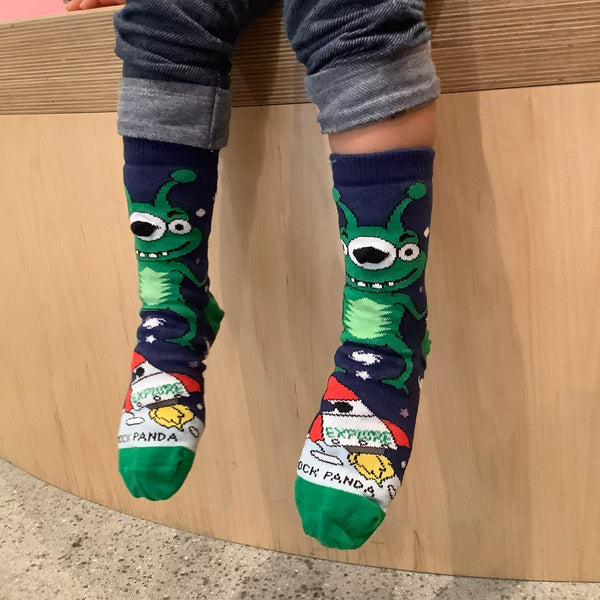 Cotan the Alien Socks (Ages 0-7) from the Sock Panda