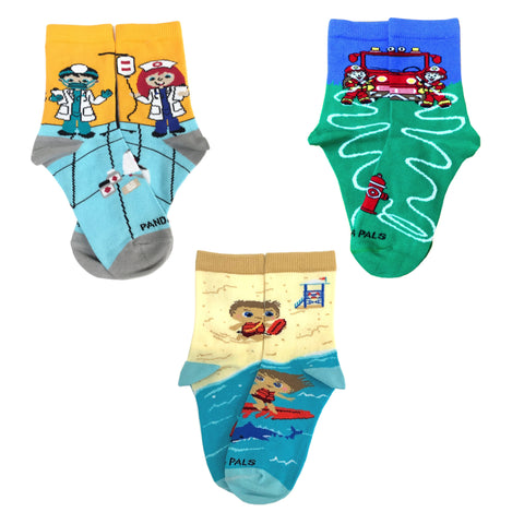 The Hero Pack - 3 pairs (Ages 3-7) from the Sock Panda