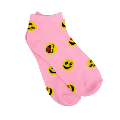 Emoji Ankle Socks (Adult Medium - Women's Shoe Sizes 5-10)