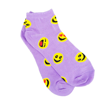 Emoji Ankle Socks (Adult Medium - Women's Shoe Sizes 5-10)