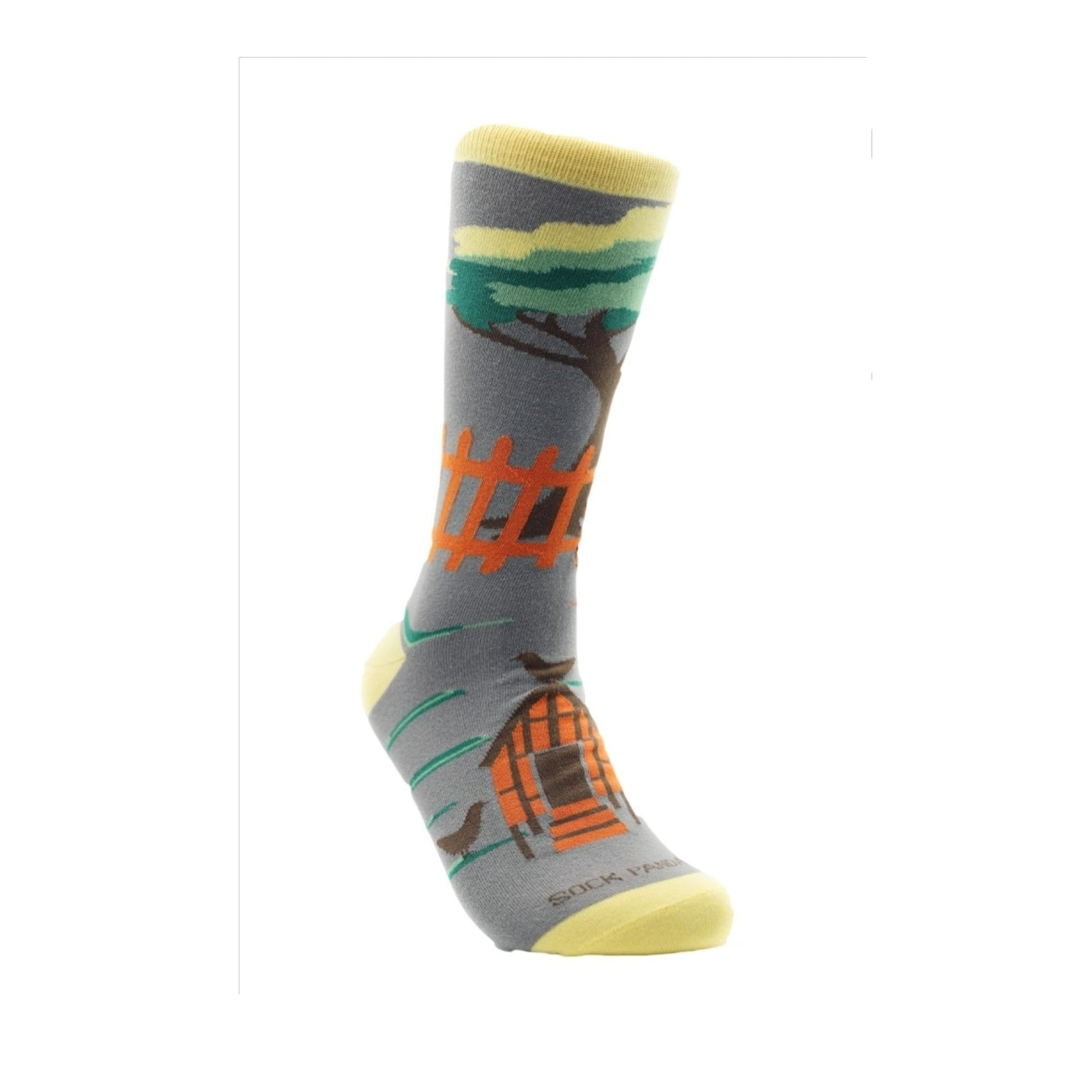 Fox Guarding the Henhouse Socks - Sock Panda