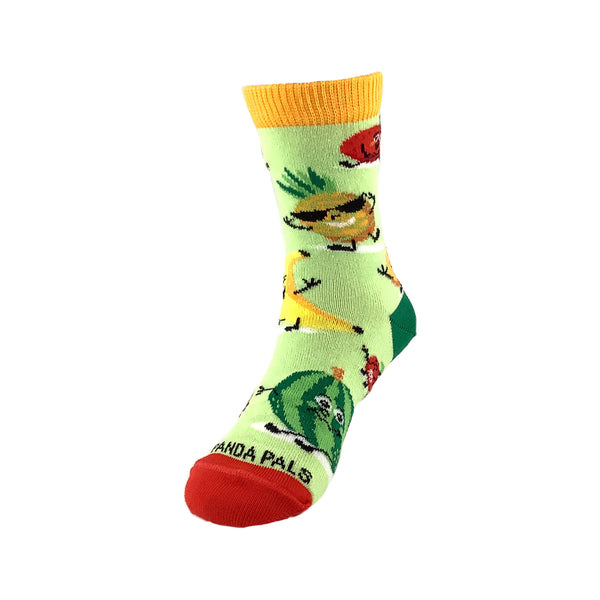 Super Happy Fruit Pattern Socks from the Sock Panda (Ages 3-7)