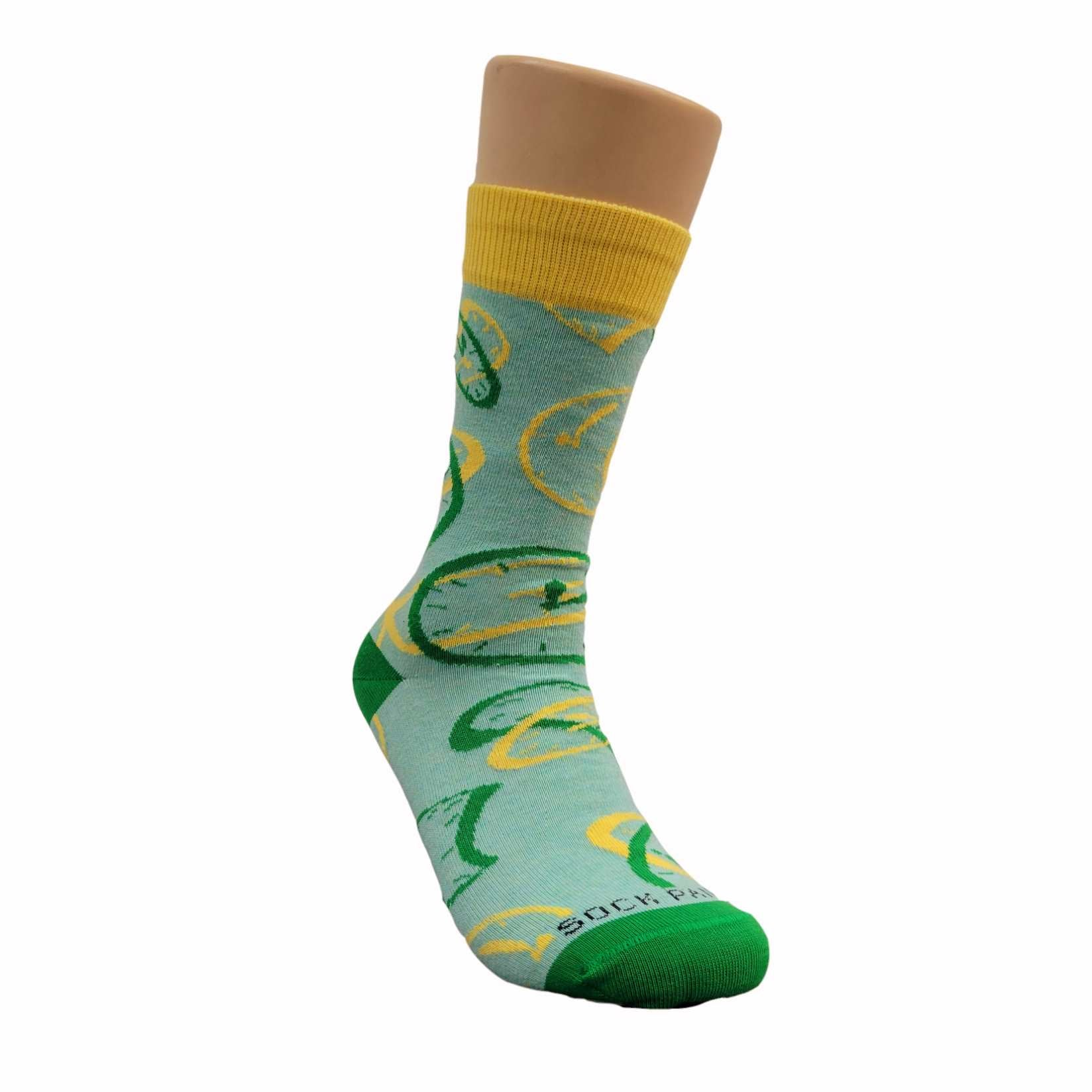 A Stitch in Time Socks from the Sock Panda (Adult Small -  Shoe Sizes 2-5)