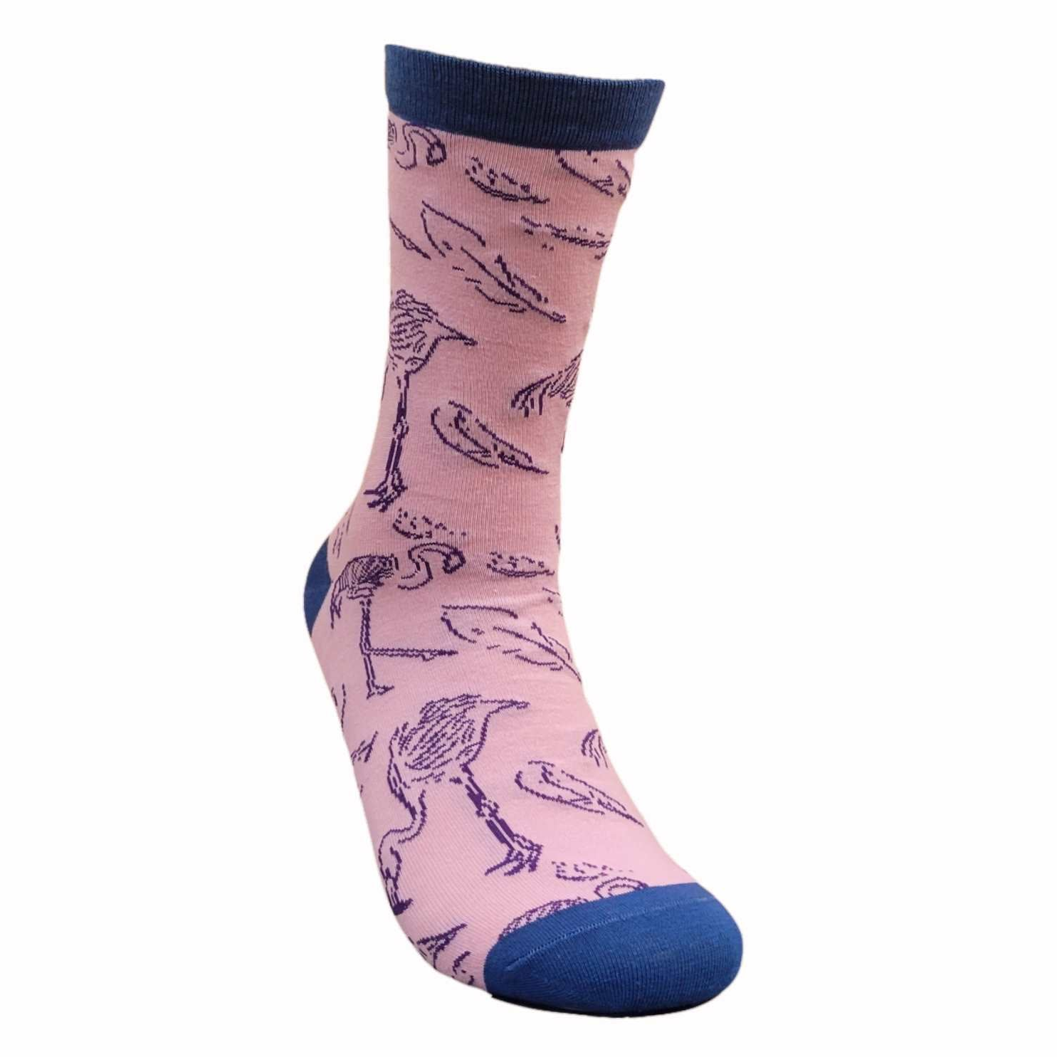 Flamingo Pattern Socks from the Sock Panda (Adult Medium)