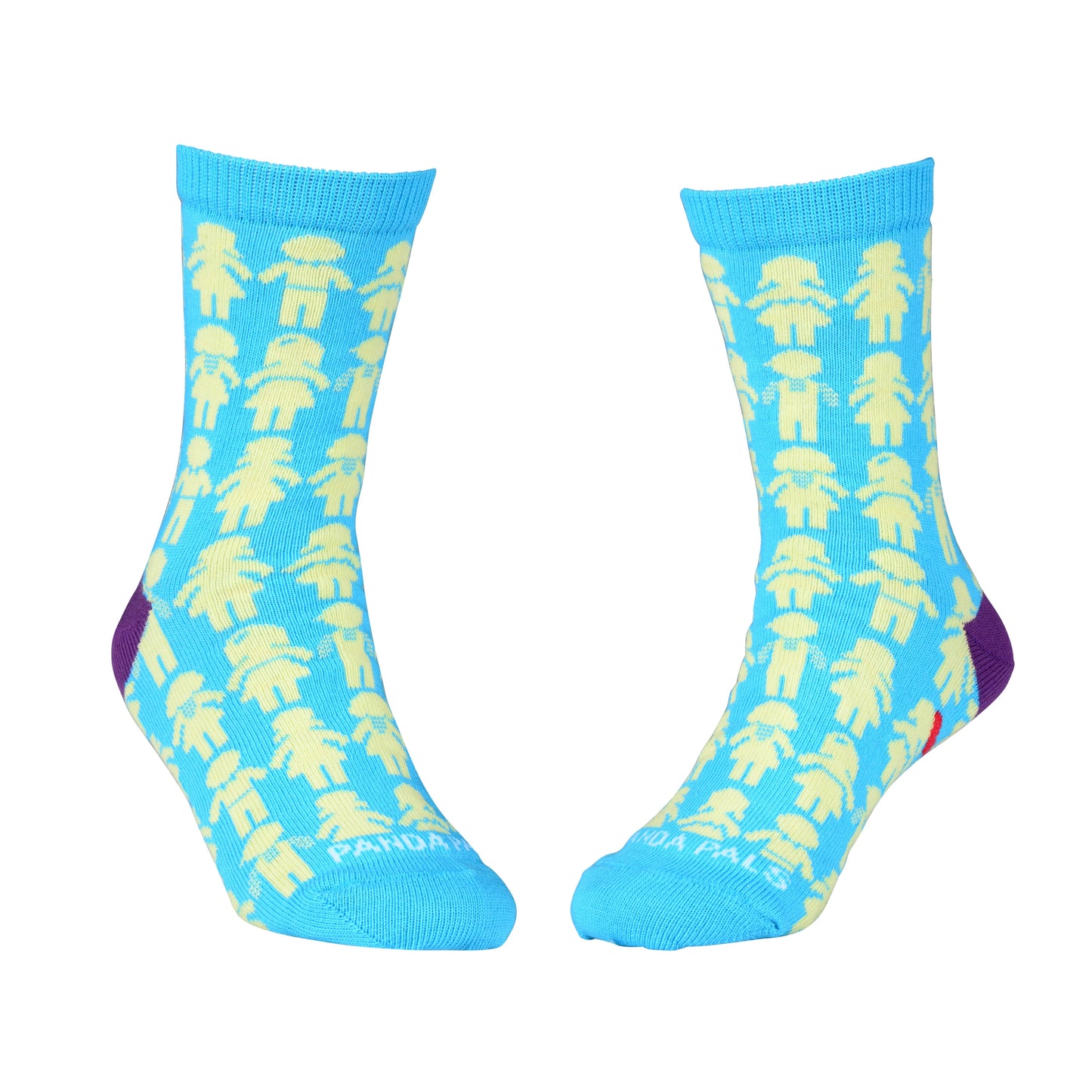 People Pattern Socks from the Sock Panda (Age 3-7)