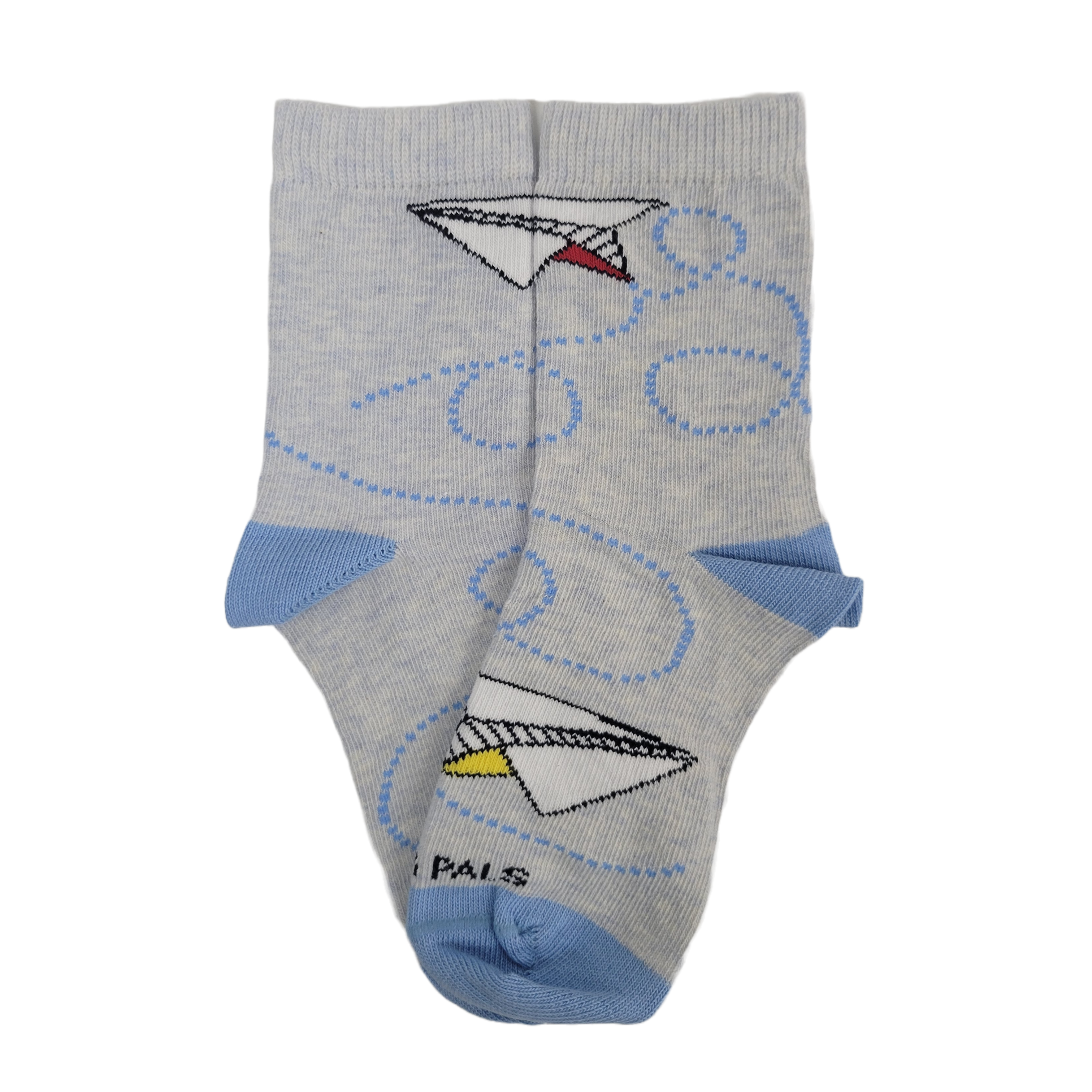 Paper Airplane Socks from the Sock Panda (Ages 3-5)