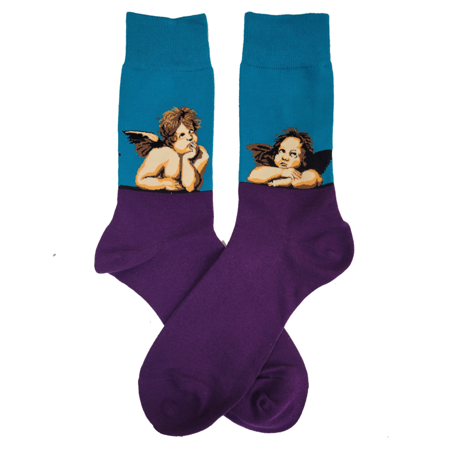 Famous Art Socks (Men's & Women's Sizes) 2 cherubs
