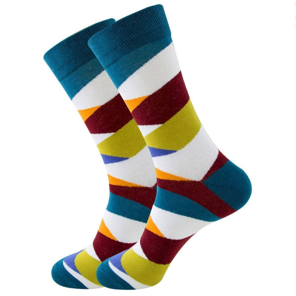 Stylish and Funky Striped Pattern Socks from the Sock Panda