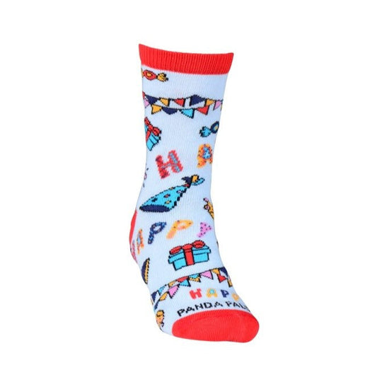 Happy Birthday Celebration Socks (Ages 3-5) from the Sock Panda