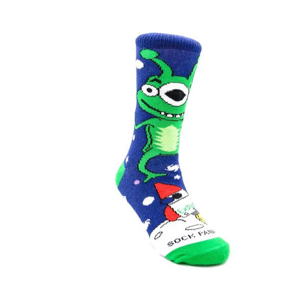 Space Adventure Socks (Set of Two) (Ages 0-7)