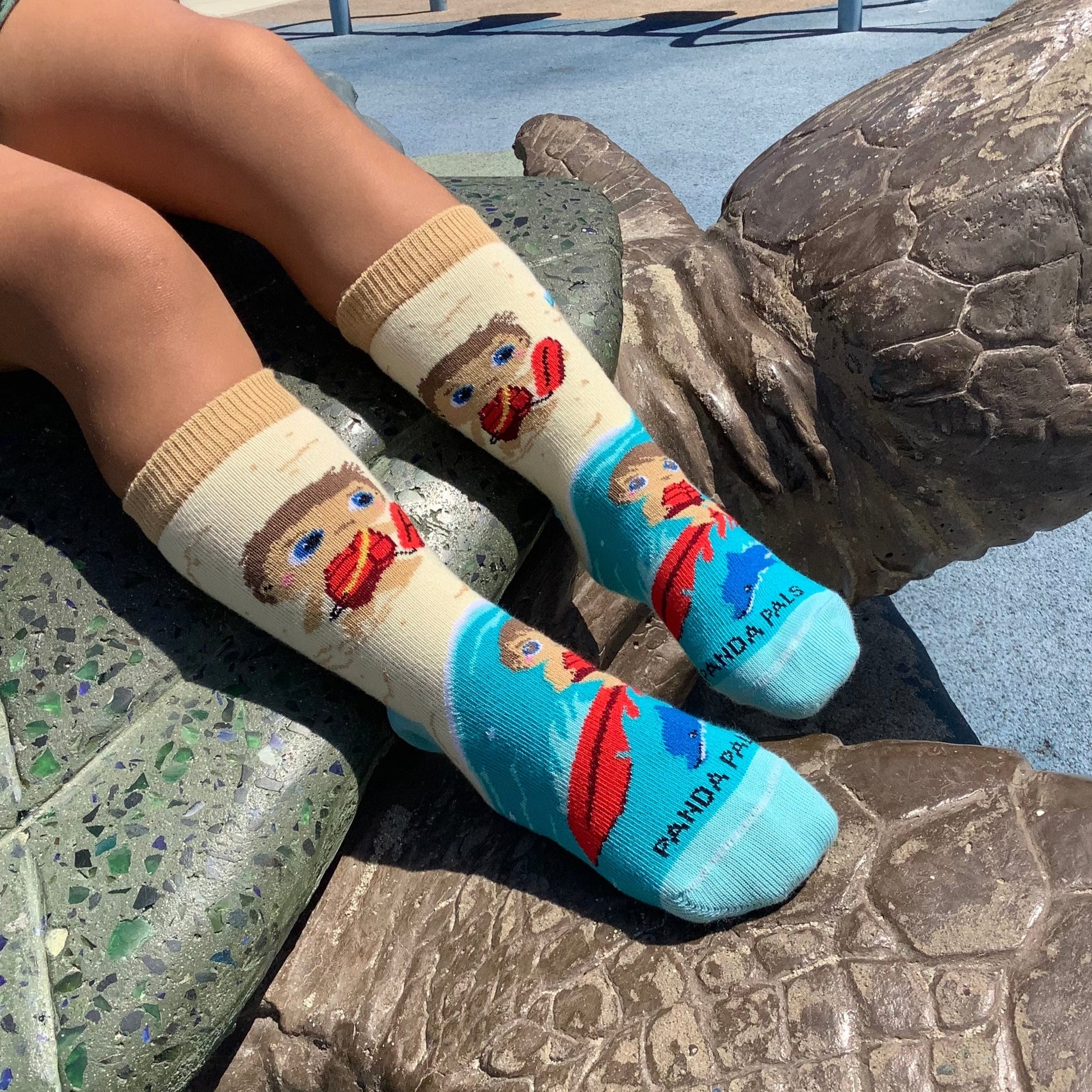 The Hero The "Lifeguard" Socks (Ages 3-7) from the Sock Panda
