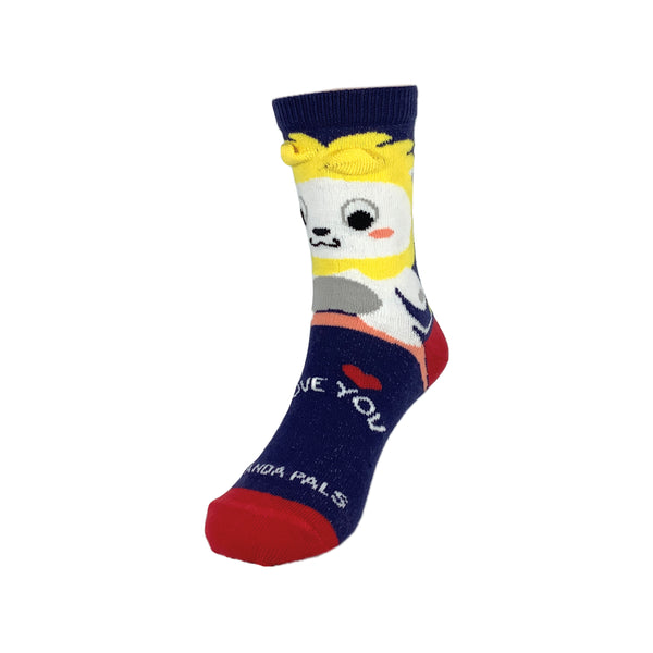 Love Lion Sock (Ages 3-7) from the Sock Panda
