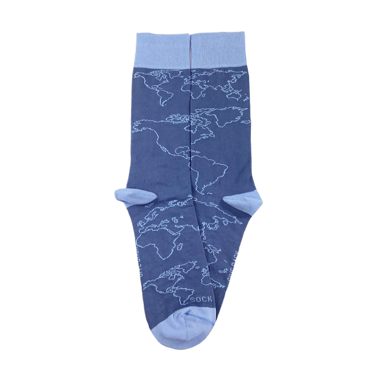 World Map Socks (We Are All In This Together) from the Sock Panda