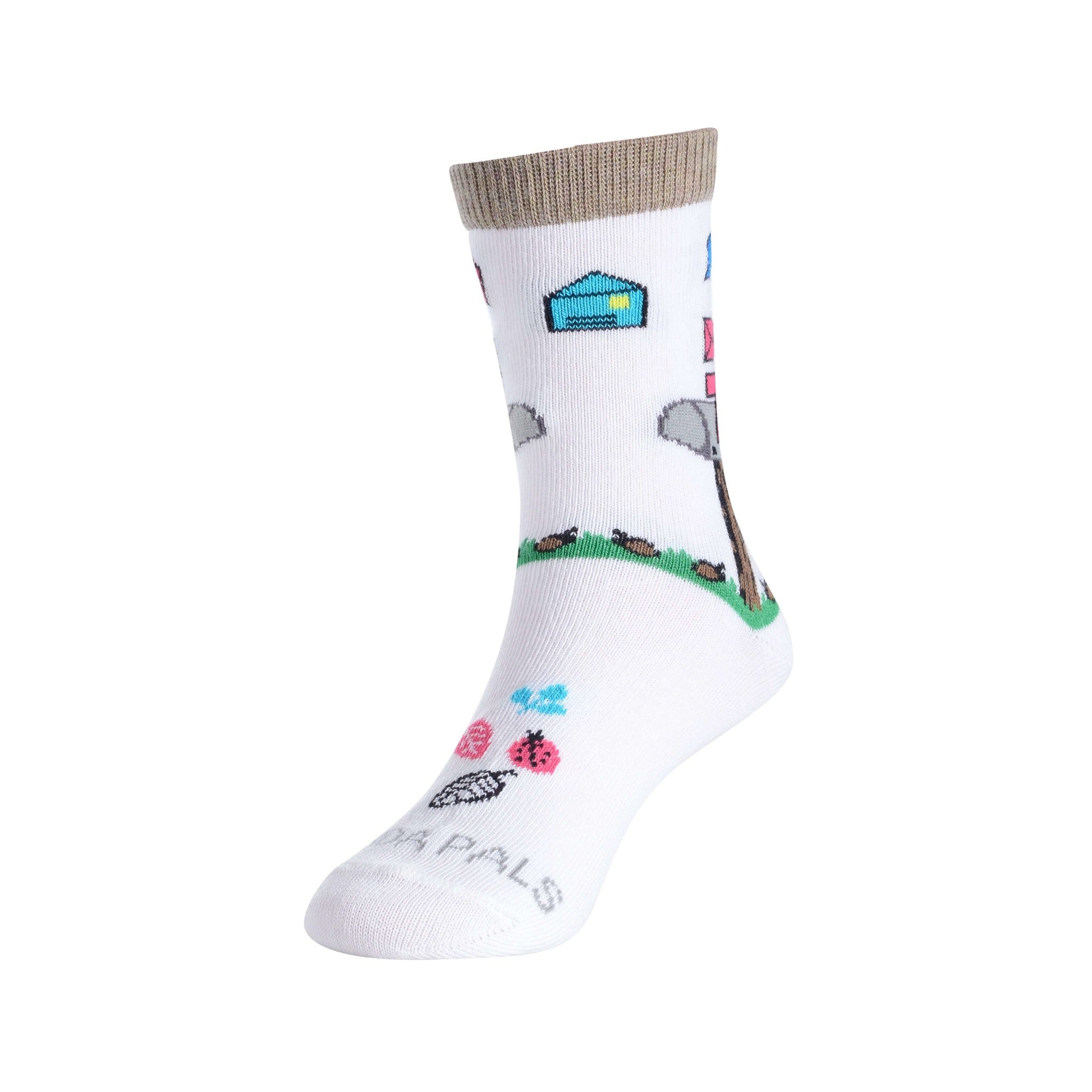 Check the Mailbox Socks (Ages 3-5)