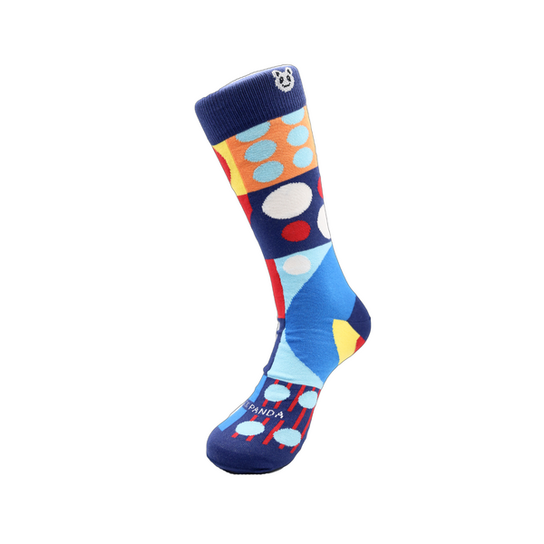 Fun Abstract Geometric Pattern Socks from the Sock Panda (Adult Large)