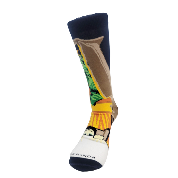 Nightmare Monster in the Closet Socks from the Sock Panda (Adult Large)
