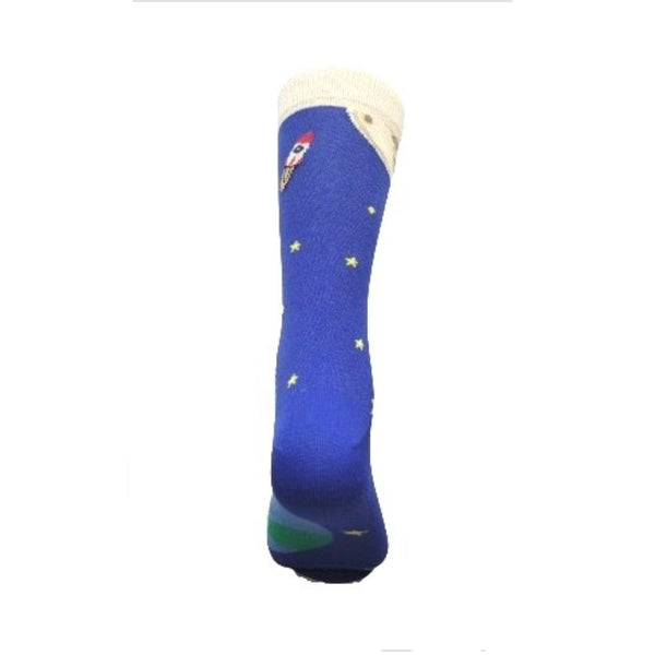 It is Good to Dream - Monkey Climbing Ladder to the Moon Socks from the Sock Panda