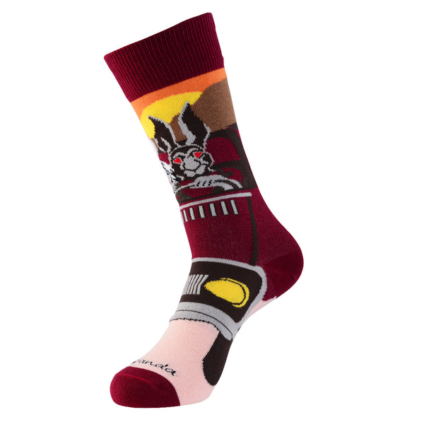 Wild Love Rabbits Socks (Adult Medium)