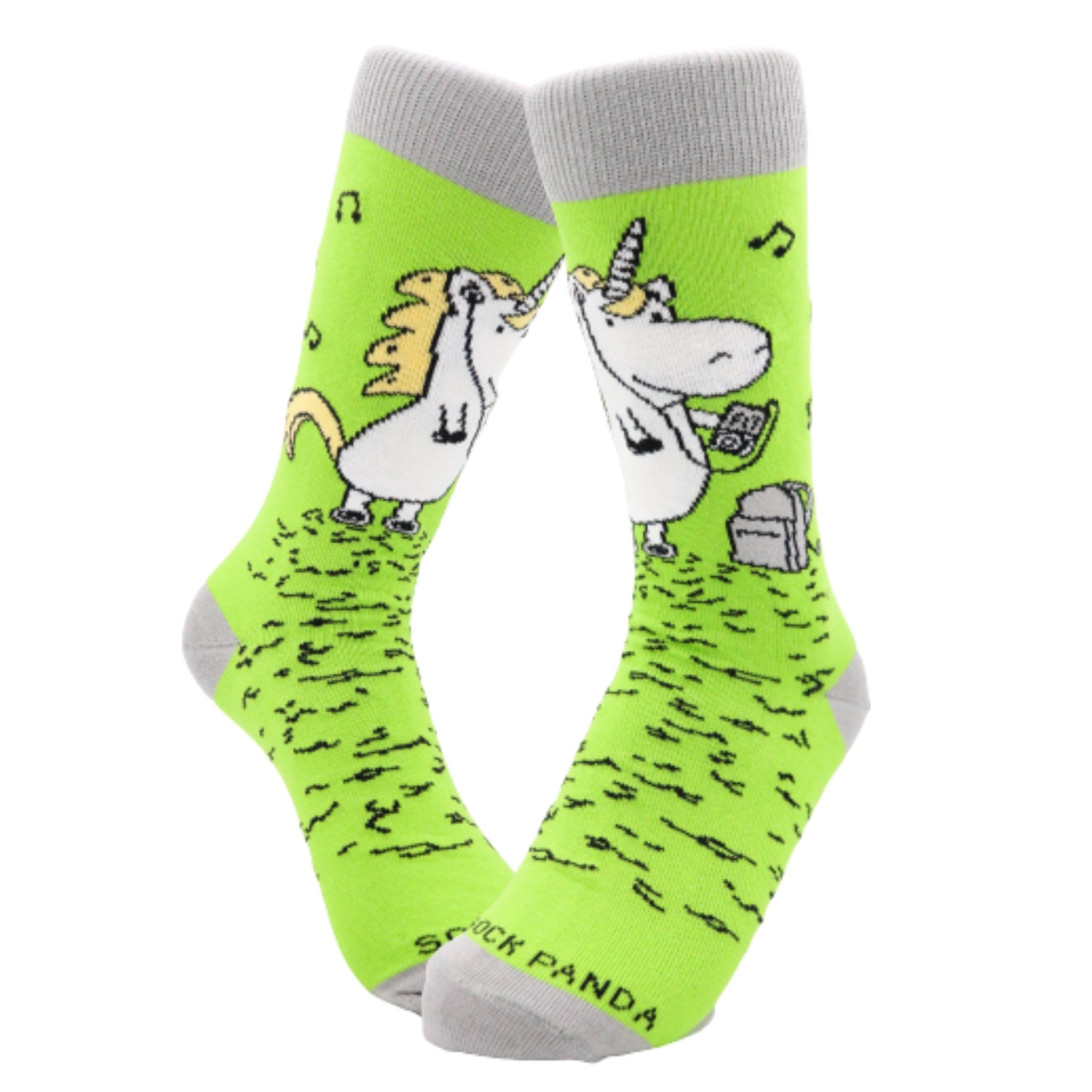 Groovy Musical Unicorn Sock from the Sock Panda (Adult Small)