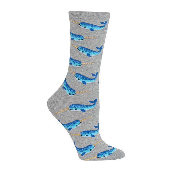 Narwhal Crew Socks (Adult Large)