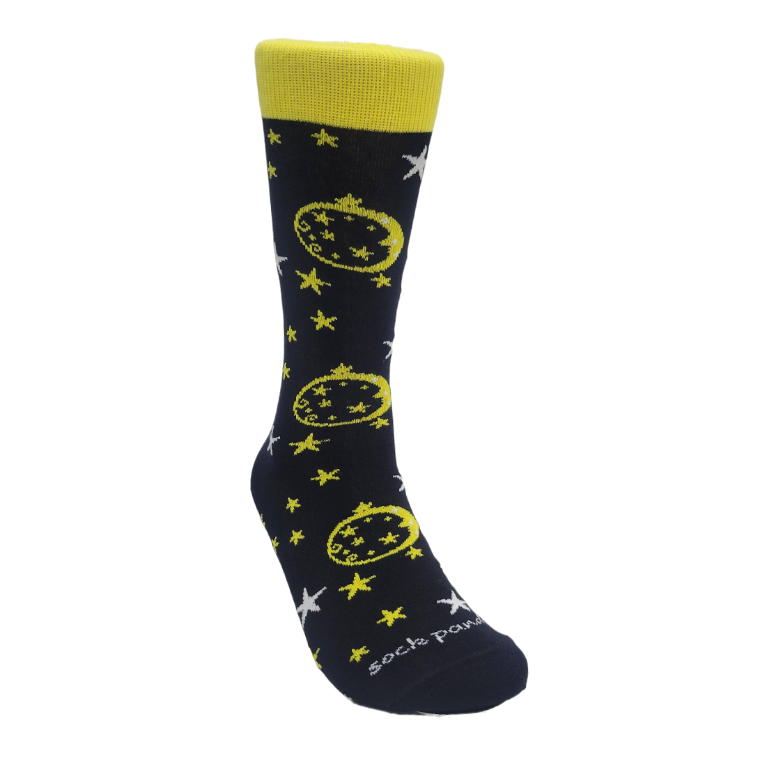 Night Sky Patterned Socks from the Sock Panda (Adult Medium)