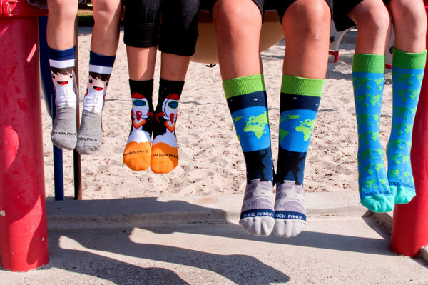 Kids Subscriptions (Ages 3-11) from the Sock Panda (Two Pairs)