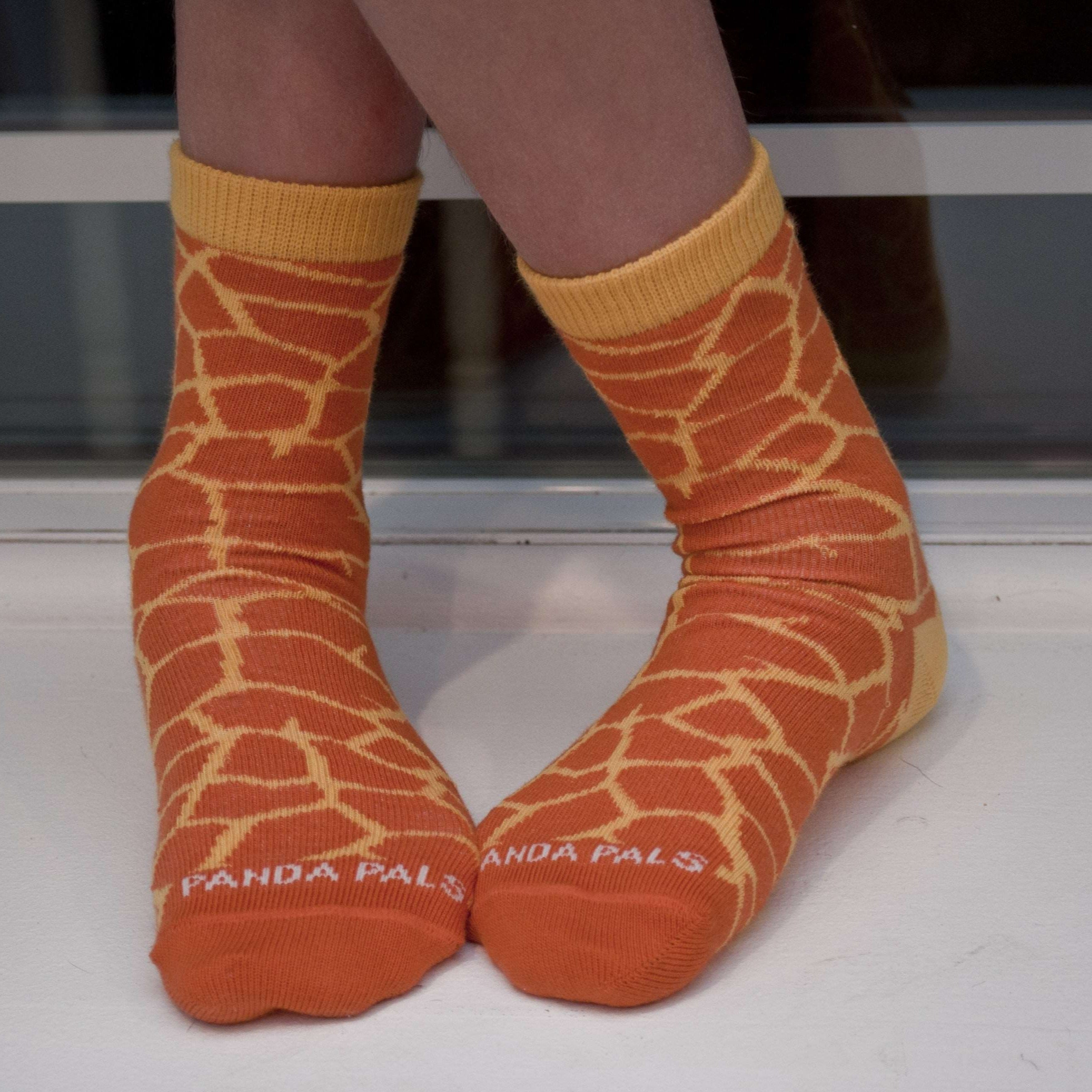 Giraffe Patterns Socks (Ages 3-7) from the Sock Panda