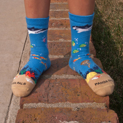 Shark in the Ocean Socks (Ages 3-7)