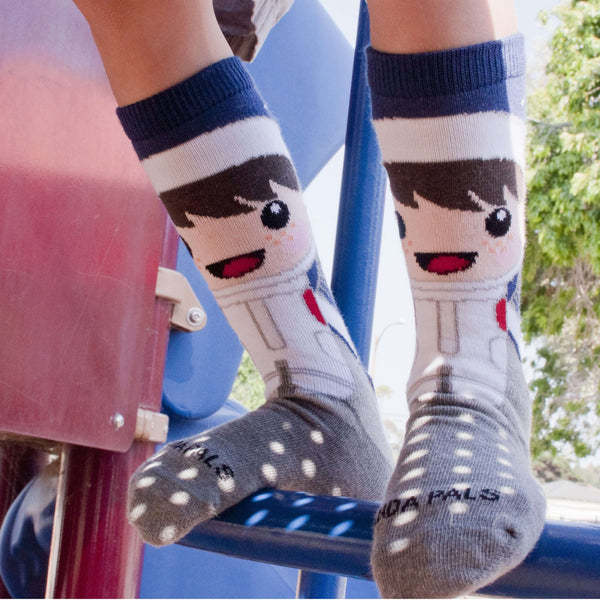 Astronaut Space Kid Socks (Ages 3-7)