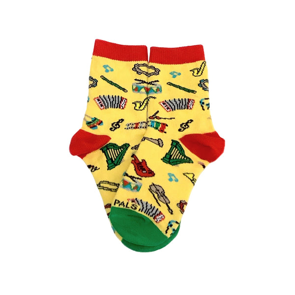 Fun Music Instruments Socks (Ages 3-7) from the Sock Panda