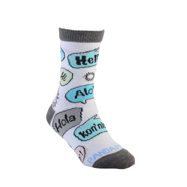 Languages of the World Socks (How to say "Hello") Ages 3-5